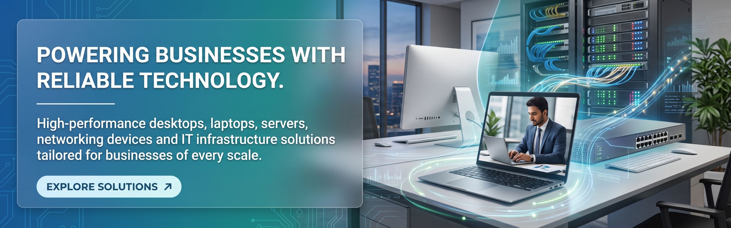 KK IT Solutions — high-performance desktops, laptops, servers and networking hardware for business