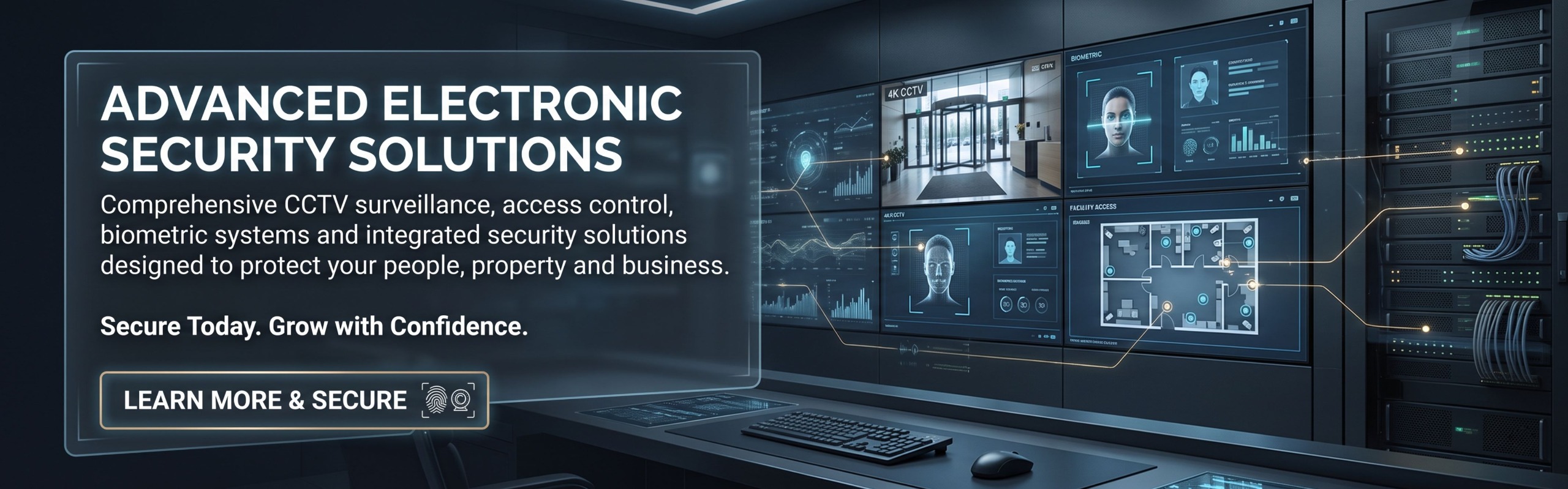 KK IT Solutions — CCTV surveillance, access control and integrated electronic security